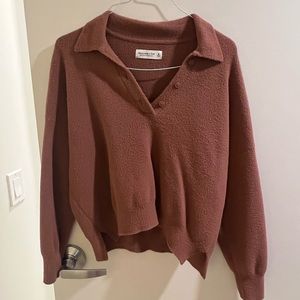 Abercrombie Polo Sweater Size M